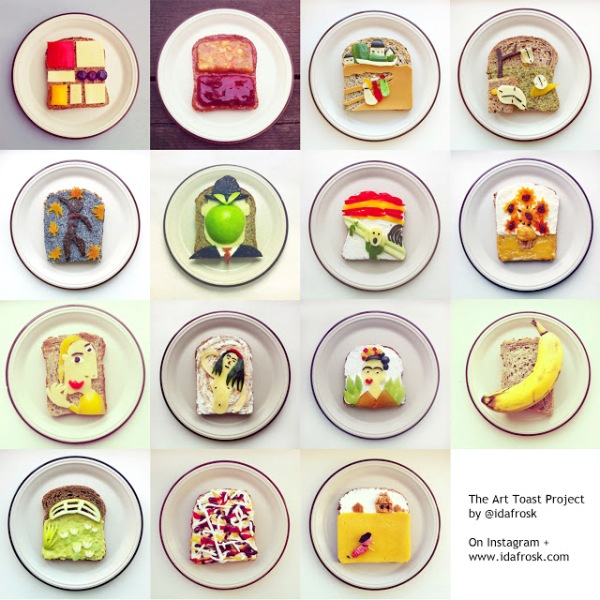 Art Toast di Ida Skivenes_fotografie on Instagram @idafrosk 